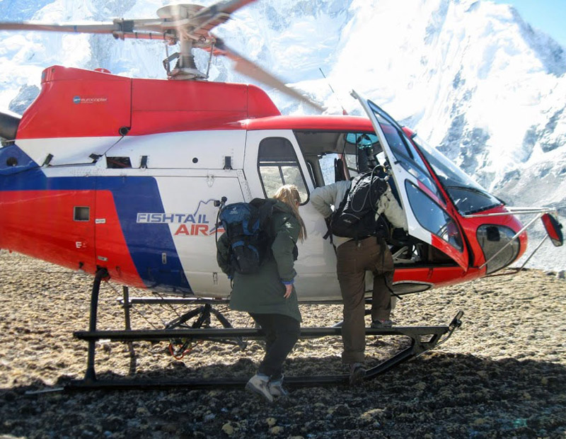Everest Helicopter Trip