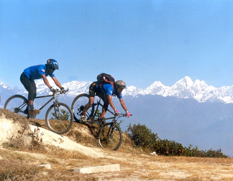 Mountain Biking Jomsom to Pokhara